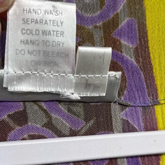 Soft Surroundings Women’s Breezy Batik Duster Topper Size Small Boho Lagenlook - Picture 12 of 13